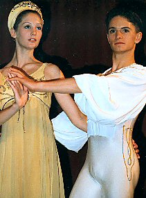 Gregory 1993 in the Royal Ballet School in Antwerp