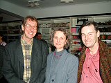 Dr. Wolfgang Borgmann, Maja Langsdorff und Günter Pick